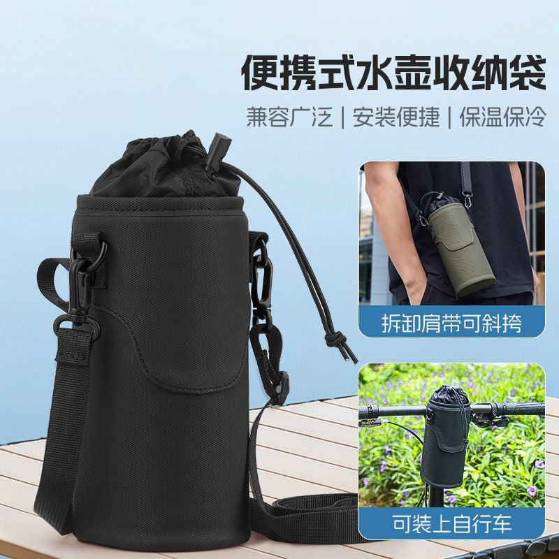 Cycling Water Bottle Bag, Outdoor Running Hiking Hydration Pack, Portable Multifunctional Water Bottle Holder Pouch