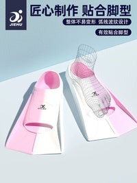 Professional Swimming Fins for Kids and Adults - Short Flippers for Freestyle, Butterfly, and Dive Training