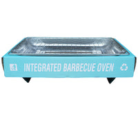 Portable Outdoor Camping BBQ Grill with Firewood Stove and Korean-Style Roasting Function
