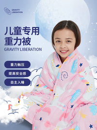 Gravity Liberation Kids Weighted Blanket for Sleep and Pressure Relief
