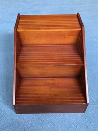 Pet Solid Wood Stairs for Beds and Windowsills - Non-Slip Steps for Dogs and Cats, Suitable for Senior and Small Pets