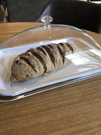Acrylic Food Cover with Tray for Cake Display and Fresh-keeping
