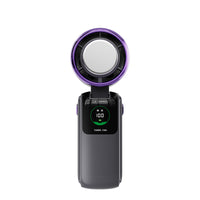 Portable Semiconductor Cooling Handheld Fan with Ice Compress Function, USB Rechargeable Mini Foldable Outdoor Fan