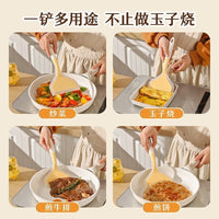 Food-Grade Silicone Spatula Set for Non-Stick Cookware, High Heat Resistant Pancake and Egg Spatula