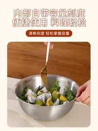 Food Grade Stainless Steel Colander Strainer Basket for Washing Vegetables, Rice, and Fruits - Kitchen Drainer Sieve
