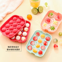 Spherical Ice Ball Maker Mold for Whiskey and Cocktails, Food-Grade Silicone Round Ice Cube Tray