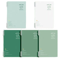 Gradient Loose-Leaf Notebook with Detachable Coil, A5/B5 Student Journal