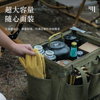 Outdoor Camping Foldable Storage Box Large Capacity Tote Bag for Picnic Firewood