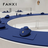 Premium Microfiber Necklace Display Bust for Jewelry Storefronts and Showcases