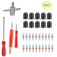Tire Valve Core Removal and Installation Tool Kit