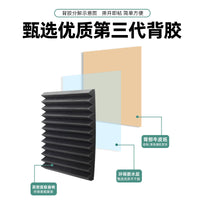 Soundproofing Acoustic Foam Panels for Walls, Self-Adhesive Sound Dampening Tiles for Home and Studio