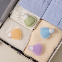 Silicone Travel Bottles for Shampoo, Lotion, and Toiletries - Portable and Leak-Proof