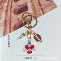American Football Keychain World Cup Souvenir Gift