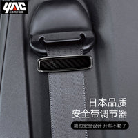 YAC Car Seat Belt Adjuster for Kids and Adults, Anti-Choke Shoulder Strap Positioner