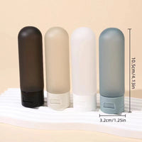 Travel Bottle Set for Cosmetics, Spray, Toner, Shampoo, Lotion, and Cream - 60ml