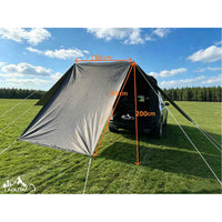 Car Tailgate Tent for Camping, SUV, Minivan - Waterproof, Sunshade, Outdoor Travel