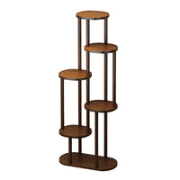 Solid Wood Multi-Tiered Plant Stand Indoor Floor-Standing Flower Pot Rack