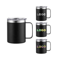 Insulated Stainless Steel Coffee Mug with Handle, Double-Wall Vacuum Travel Tumbler