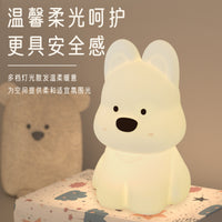 West Highland Cartoon Decompression Silicone Pat Light Night Light
