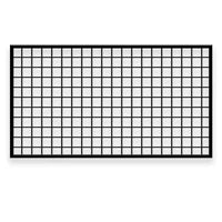 Movable Wall-Mounted Orchid Rack with Hooks, Iron Art Grid Shelf for Balcony Window