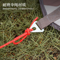 Reflective Guy Ropes with Tensioners for Tents and Tarps, 4m Thickened Windproof Camping Rope