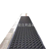 Interlocking Non-Slip Entrance Mat Tiles for Sand Scraping