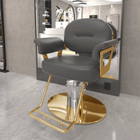 2026 Modern Hydraulic Reclining Barber Chair for Salon Hair Styling and Cutting