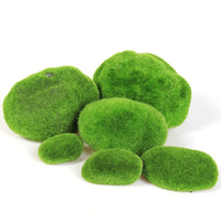 Aquarium Moss Stone Ornament for Fish Tank Decoration, Artificial Aquatic Plant Rock Landscape