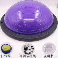 Explosion-Proof Half Balance Ball Trainer for Yoga and Pilates with Massage Points
