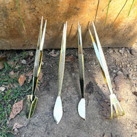 Stainless Steel Bonsai Tool Set for Pruning, Raking, and Soil Shaping