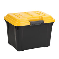 40L Car Trunk Organizer Storage Box with Water Storage and Stool Function