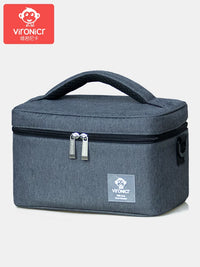 Veronica Portable Breast Milk Cooler Bag with Ice Packs and Insulated Liner for Pumping Moms