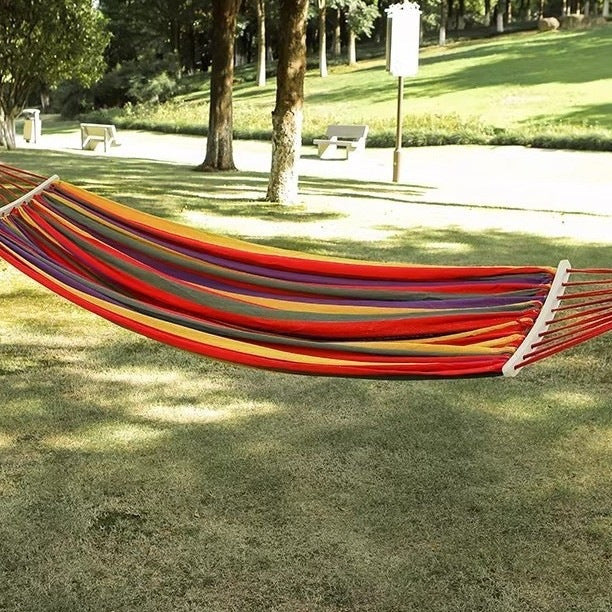 Outdoor Hammock Swing with Stand for Adults and Children, Anti-rollover Design, Portable Leisure Hanging Chair for Home Dormitory