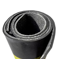 Heavy-Duty Rubber Truck Bed Mat with Fabric Reinforcement - Universal Fit, Anti-Slip Cargo Liner