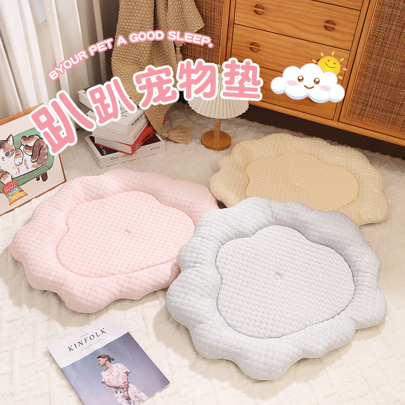 Pet Cooling Mat and Bed for Cats and Small to Medium Dogs, All Seasons