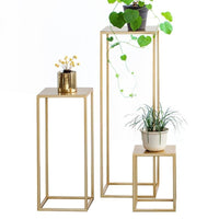 Nordic Iron Art Floor-Standing Plant Stand Modern Minimalist Indoor Green Plant Pot Rack Living Room Shelf