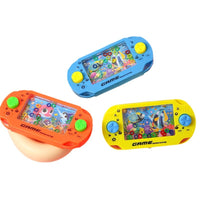 Retro Water Ring Toss Game Machine Toy for Kids, Stress Relief Handheld Console