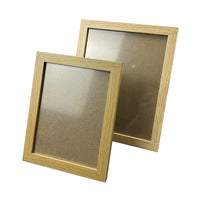 Minimalist Wooden Photo Frame for Wall or Tabletop Display, Multiple Sizes