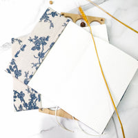 Handmade Fabric Book Cover for Notebooks and Planners