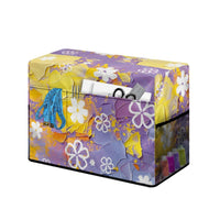 Sewing Machine Dust Cover with Tulip Print and Side Mesh