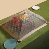 Mesh Breathable Food Cover Tent for Dining Table, Insulated Dish Cover, Anti-Mosquito and Insect Food Protector