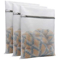 Honeycomb Mesh Laundry Bags for Delicates, Underwear, and Travel Organization