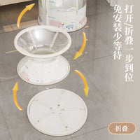 Foldable Baby Bathtub Portable Large Inflatable Swimming Pool for Infants and Toddlers