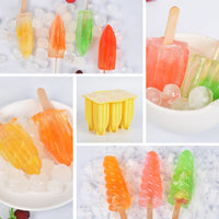 Sanxin New Spiral Ice Cream Silicone Mold Food Grade Ice Tray Popsicle Cake Ice Cream with Lid Mold