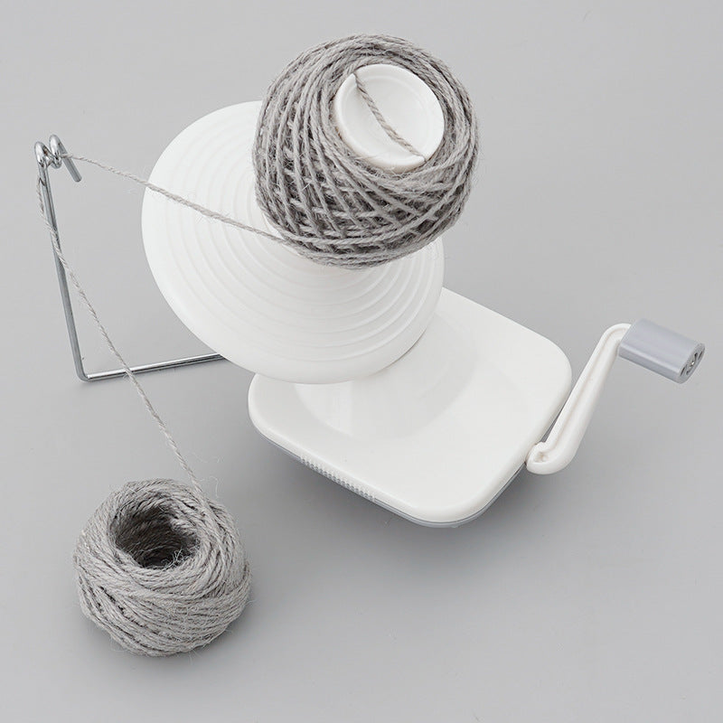 Manual Yarn Ball Winder for Home Use, Hand-Operated Wool Winder for Knitting and DIY Crafts