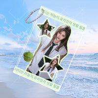 Yuan Yiqi Concert Fan Merchandise Acrylic Photocard Keychain