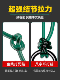 Premium Nylon Fishing Line for Sea Rods - 500m Spool, High Strength & Abrasion Resistant