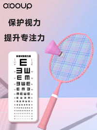 Kids Badminton Racket Set for Children, Students, and Toddlers, Ages 2-12, Luminous Design
