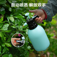 Deli Pressurized Spray Bottle for Gardening, Cleaning, Disinfection, and Car Washing, Fine Mist, Thickened Design