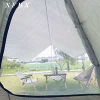 Pyramid Tent Outdoor Camping Tarp 2-in-1 for Park Picnic Family Travel